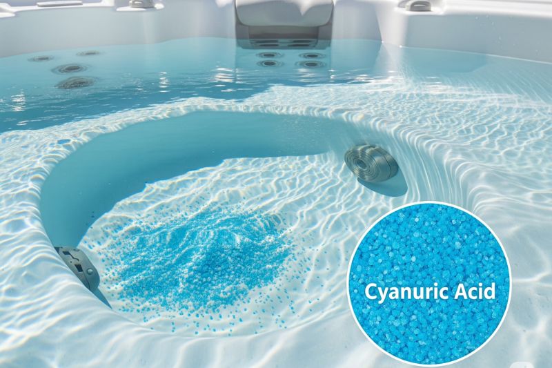 Cyanuric Acid Hot Tub