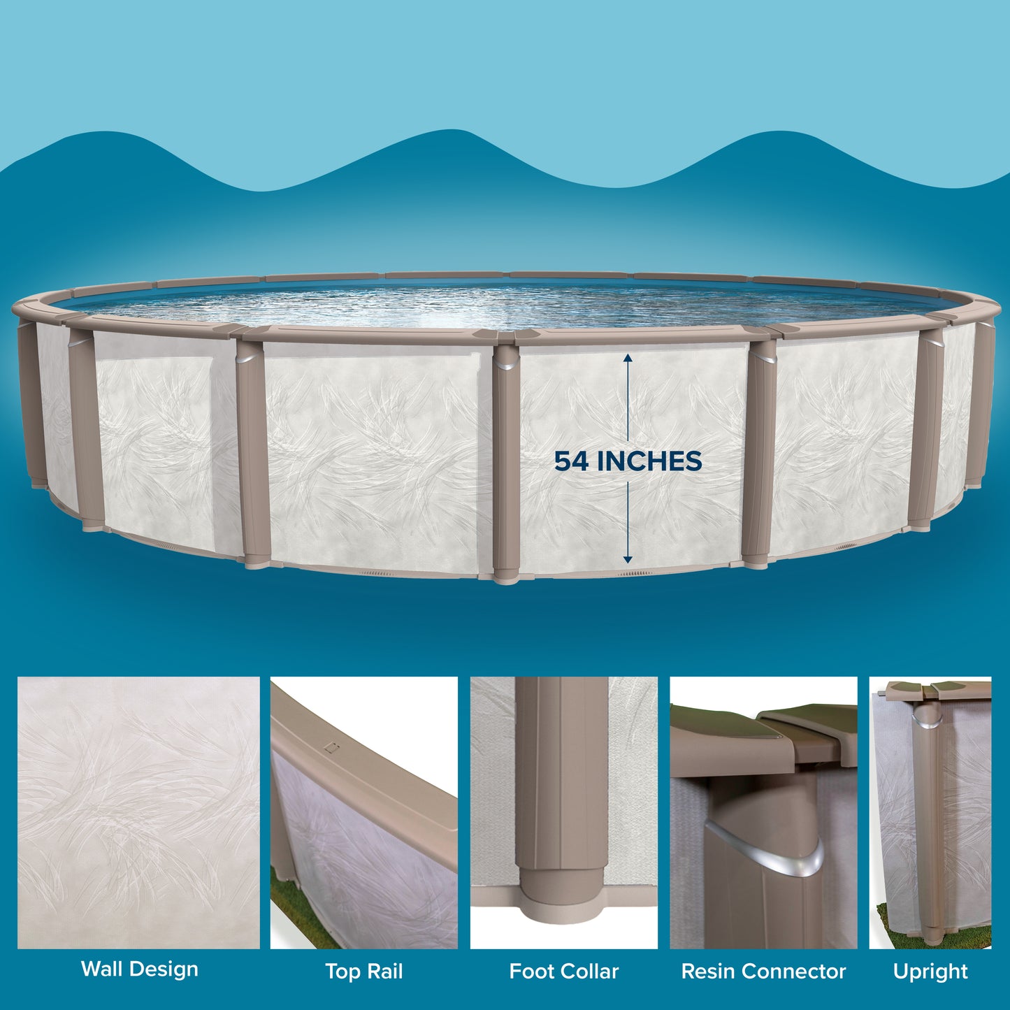 AZOR PAZOFAL-2454RRRRRRI10-TS SUBASY 24'X54" W_SKIM