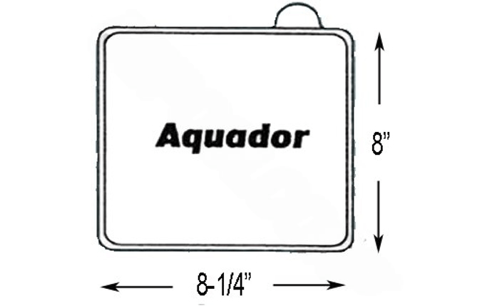 Replacement Lid For SP1085 In Ground Skimmer Kit 71085 - AquaDoc