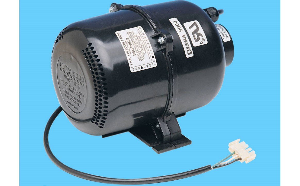 Air Supply of the Future Ultra 9000 Spa Air Blower 1.5 HP 240V 3.5A - AquaDoc
