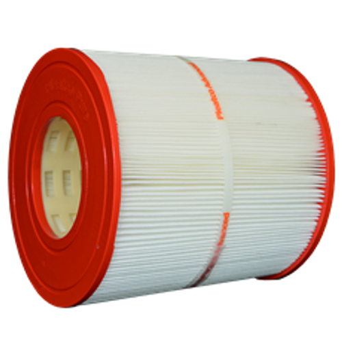 Aladdin 10" 50SQF Jacuzzi Cartridge with pleated filtration media.