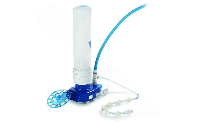 Aqua - Quip Jet - Vac® In Ground Pressure Side Automatic Pool Cleaner White/Blue JV105 - AquaDoc