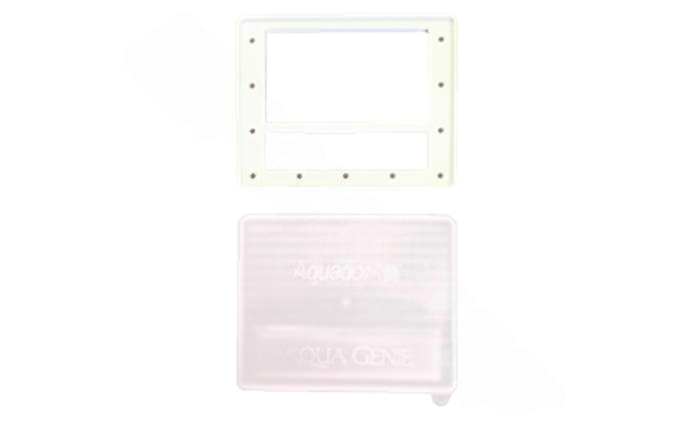 Aquador Skimmer Faceplate and Lid for AquaGenie Inground Pool Skimmers 1050 - AquaDoc