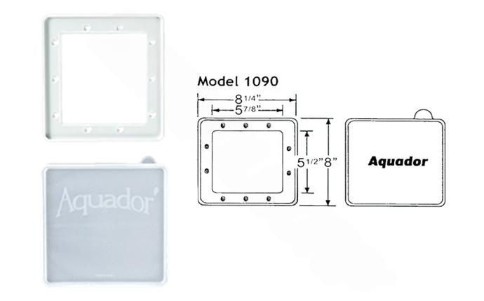 Aquador 1090 Hayward Above Ground Skimmer Faceplate and Lid