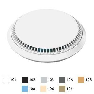 AQUASTAR POOL PRODUCTS 10" Light Gray Round Anti - Entrapment Suction Outlet Cover - AquaDoc