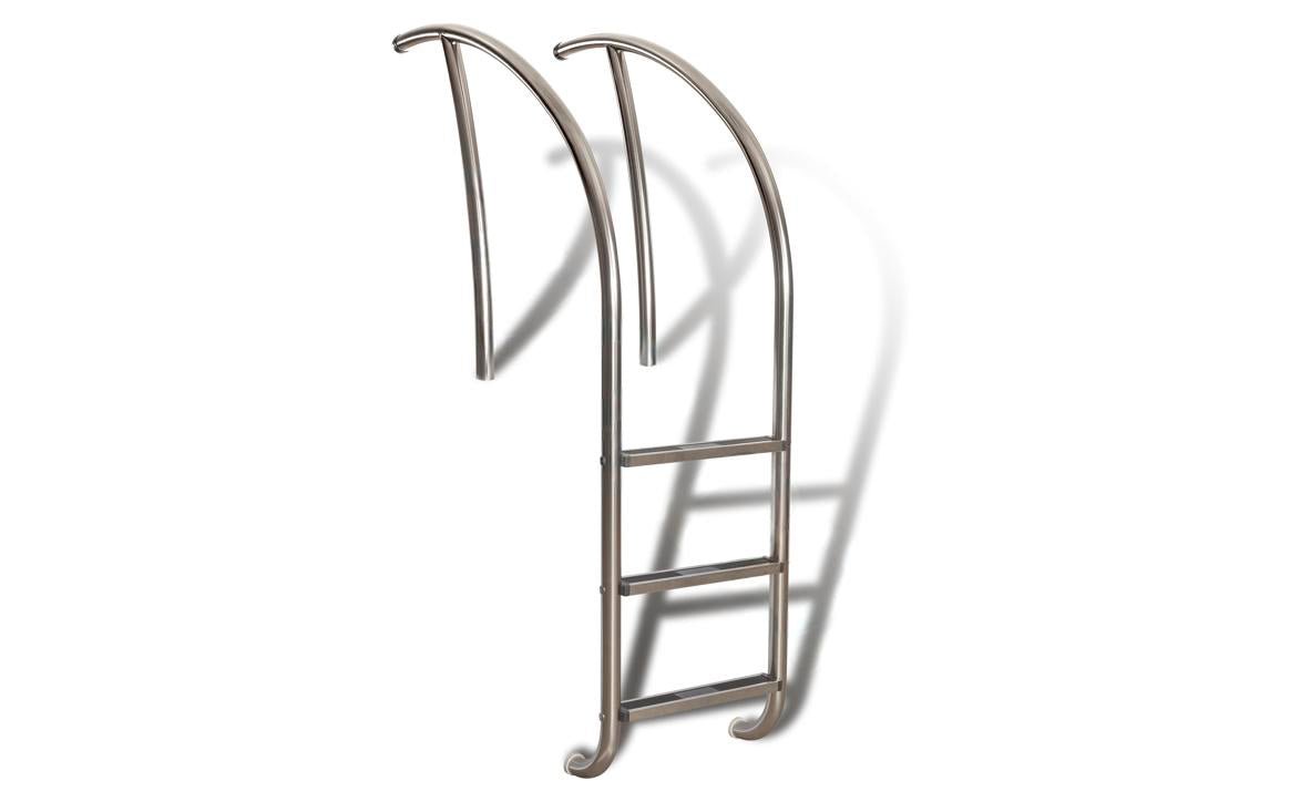 S.R. Smith Marine Grade 3 Step Artisan Ladder with Stainless Steel Tread ART - 1003 - MG - AquaDoc