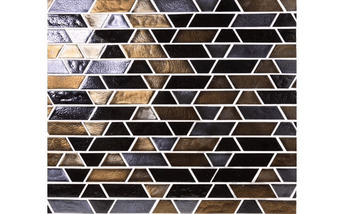 NPT OCN - BLACKIES BDR Oceanscapes Collection Blackies Mosaic Border Tile - AquaDoc