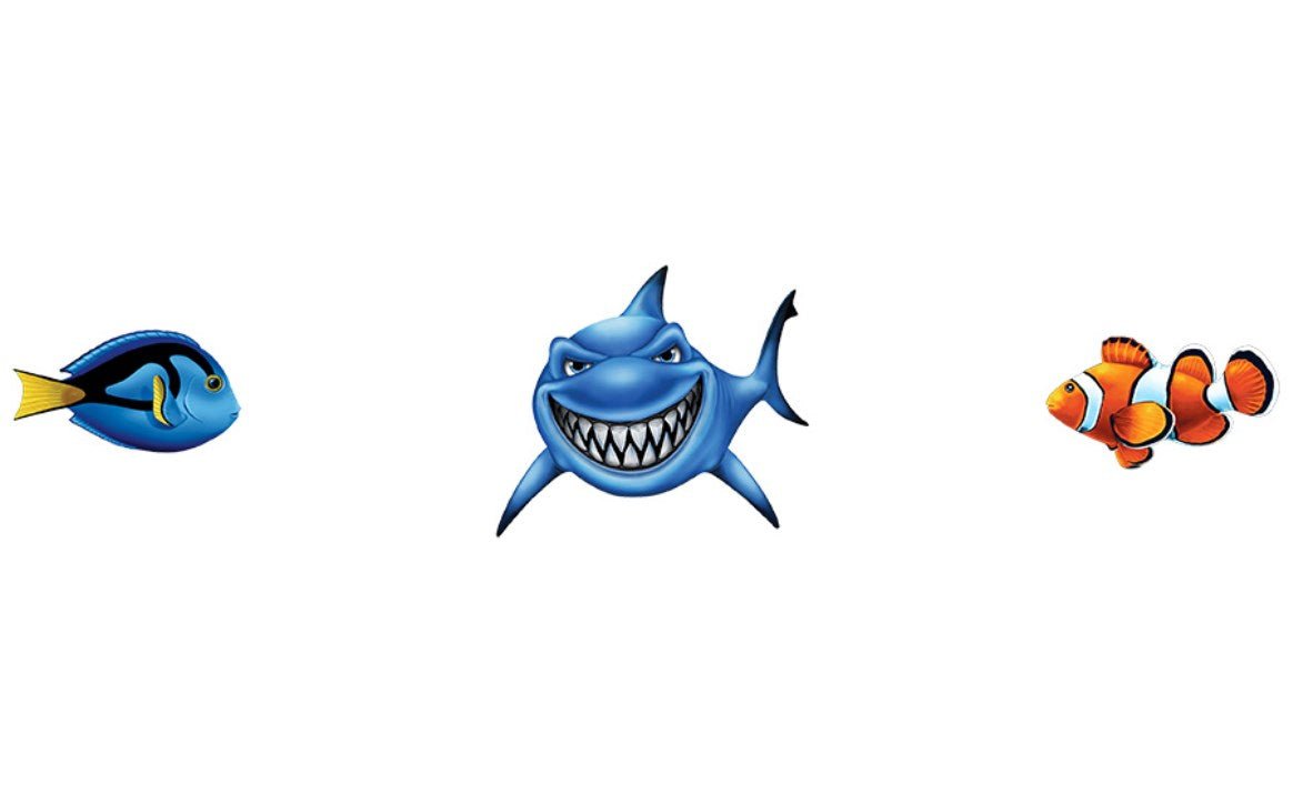 PORC - SK110S - 24 6" x 24" Porcelain Shark Step Markers - AquaDoc