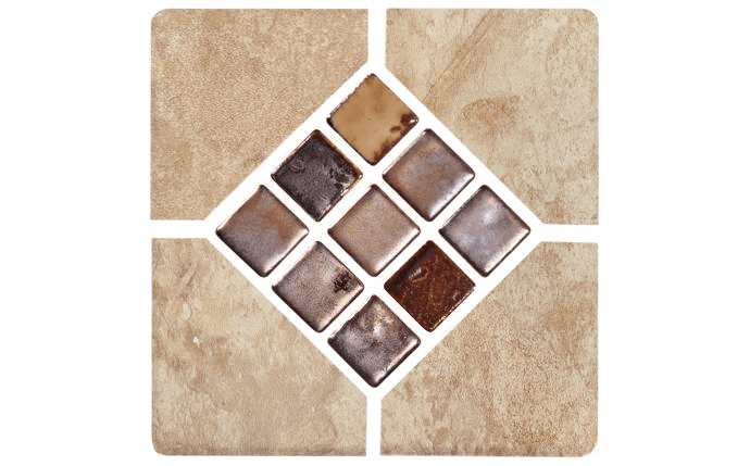 NPT 6" x 6" Catania Stone Look Tile Sand Deco CATTAN DECOBMX - AquaDoc