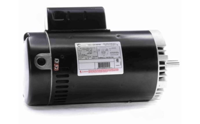 Two - Compartment Pool Filter Motor 3.0 HP 208 - 230V - AquaDoc