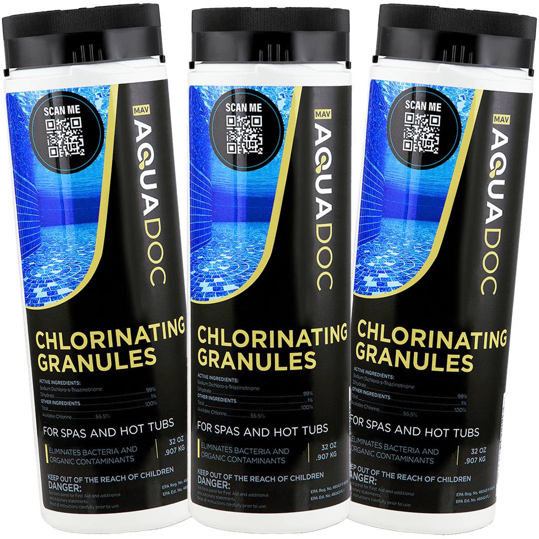 Chlorine Granules for Hot tub - AquaDoc