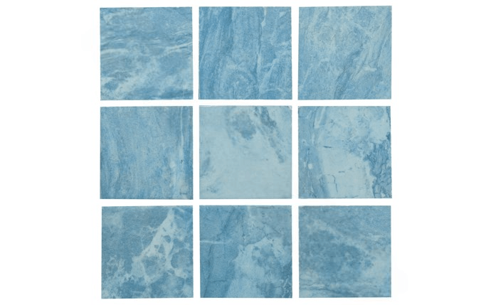 NPT CRZBARAQU MOS2 2" x 2" Barbados Aqua Pool Tile - AquaDoc