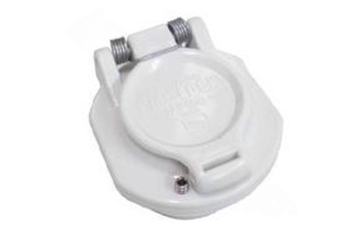 AquaStar VLK15T01 White Vacuum Lock Safety Fitting