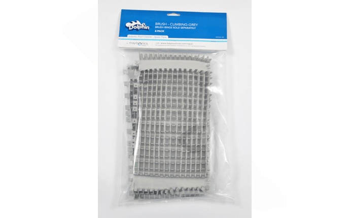 Dolphin Cleaners 6101641 - R2 Gray Climbing Brush (Set Of 2) - AquaDoc