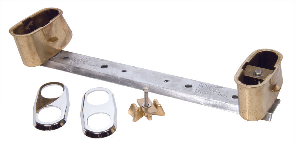 Front view of Double Anchor Socket Assembly