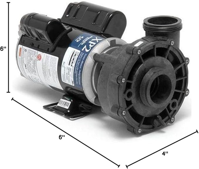 2HP Dual Speed Spa Pump for Hydrotherapy