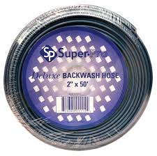 SUPER - PRO 2" x 50' Deluxe Service Grade Backwash Hose - AquaDoc