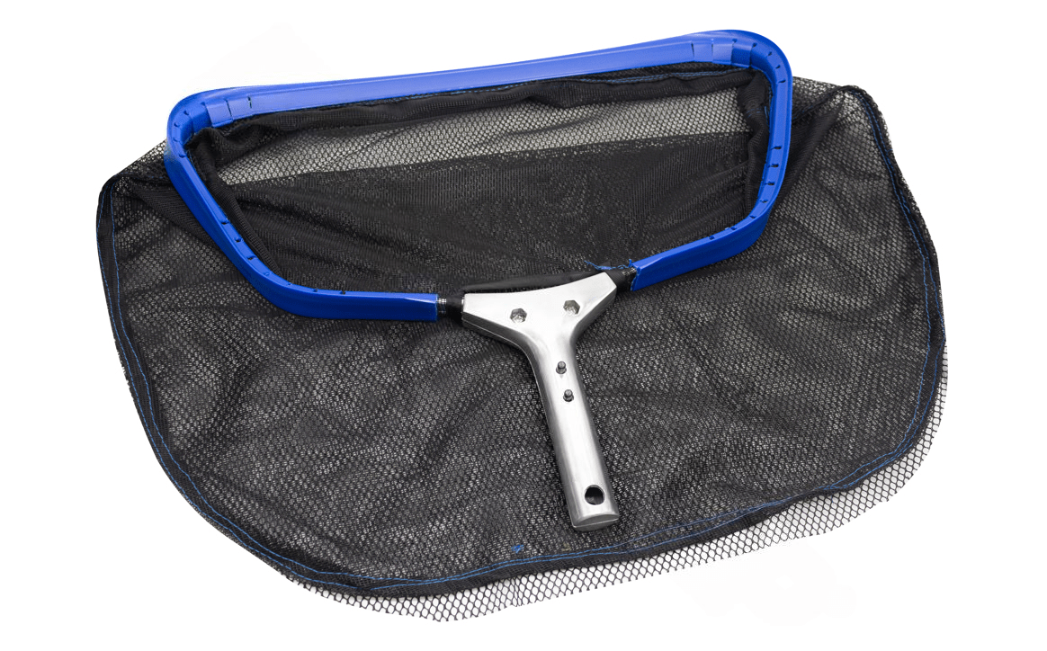 PoolStyle LR71CB/NY/D/PRO 20" Professional Leaf Rake with Rag Bag Net - AquaDoc