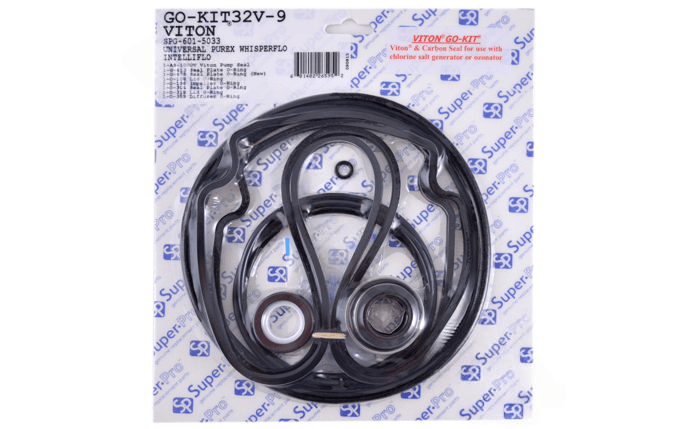 Super - Pro Viton Purex WhisperFlo Pump Seal Kit GO - KIT32V - 9 - AquaDoc