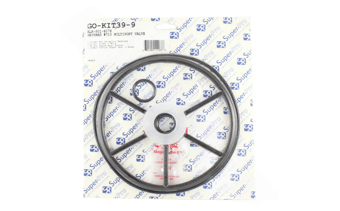 Super - Pro Hayward 715 Multiport Valve Seal Kit GO - KIT39 - 9 - AquaDoc