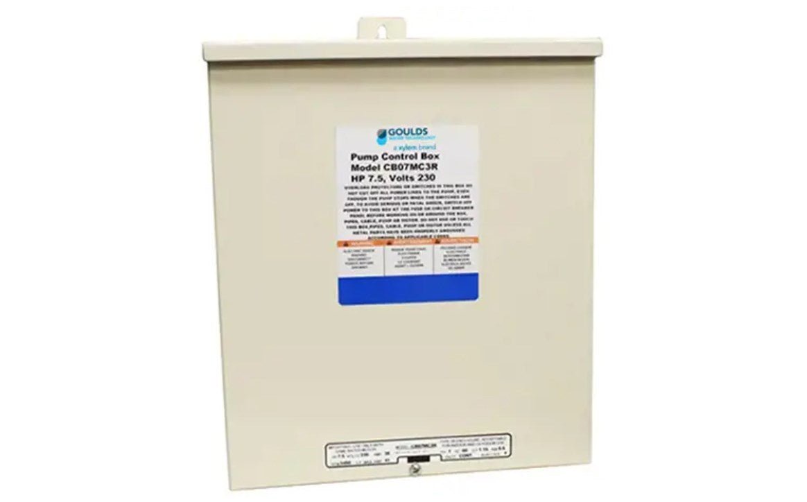 Goulds CB07MC3R CentriPro Magnetic Contactor Control Box 7.5HP - AquaDoc
