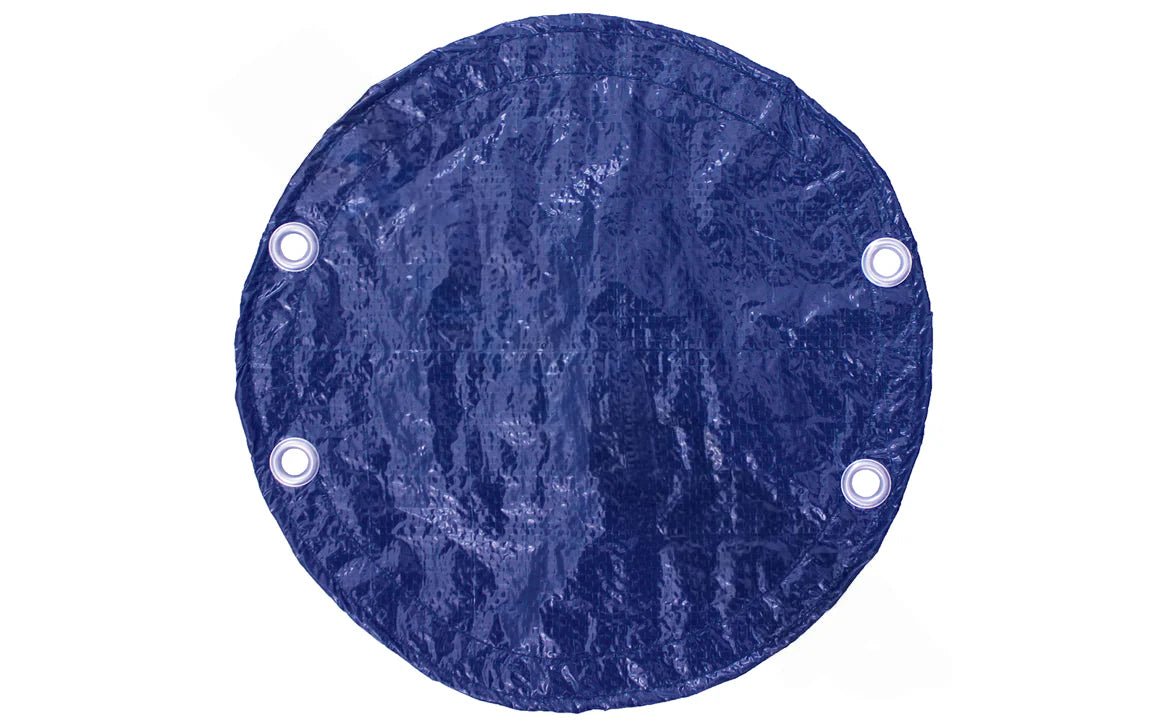 GPC Winter Covers 18' x 34' Blue/Black Unbound Oval Quartz AG Winter Cover for 18' x 34' Oval Pool - AquaDoc