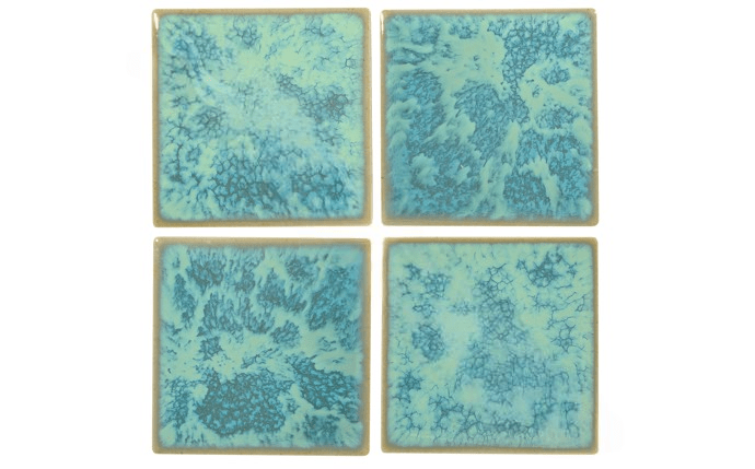 NPT HS331 3" x 3" Harmony Tile Olive Blue - AquaDoc