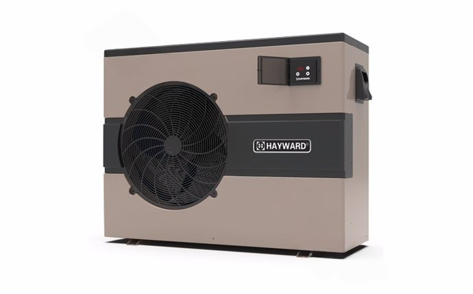 Front view of Hayward W3HP50HA2 HeatPro 50K BTU heat/cool heat pump