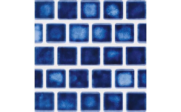 NPT Mini Koyn Tile Royal Blue for pool waterline
