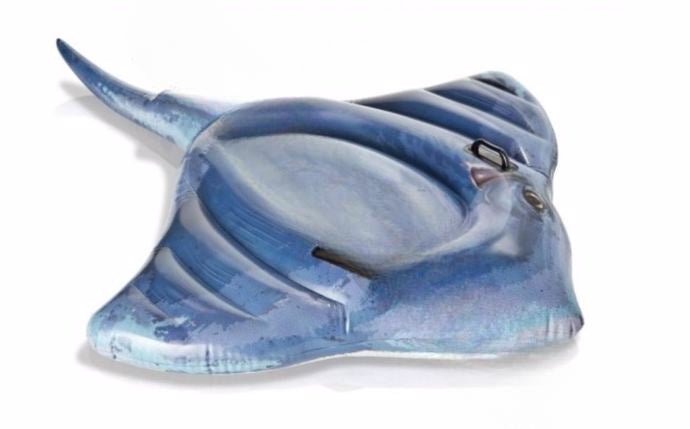 Intex® Stingray Ride - On Pool Float 74" x 57" 57550EP - AquaDoc