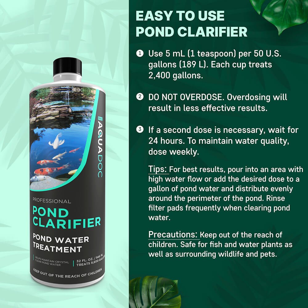 Pond Water Clarifier - AquaDoc