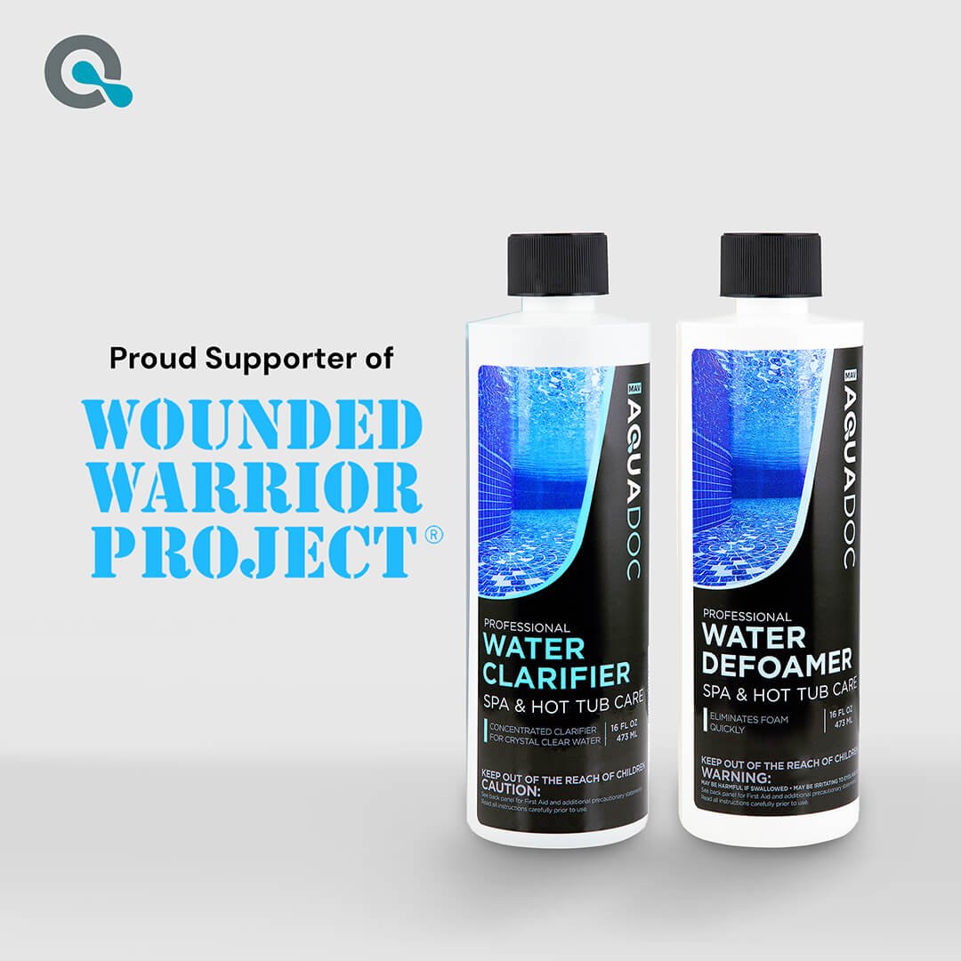 Spa Clarifier & Defoamer Hot Tub Chemical Kit - AquaDoc