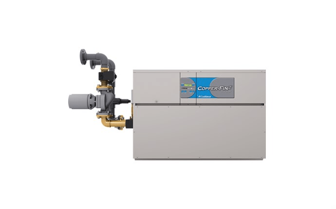 Lochinvar Copper - Fin 2 Natural Gas Commercial Pool Heater 1260K BTU 100138403 - AquaDoc