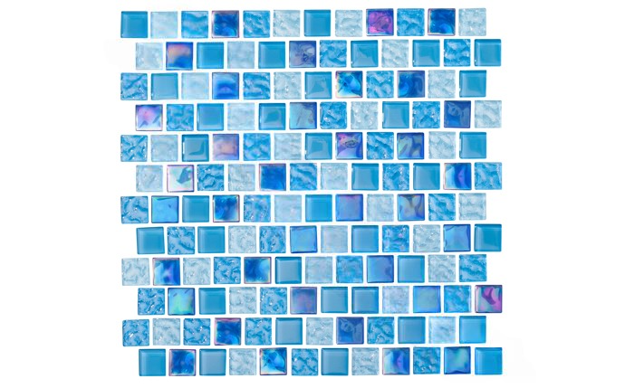 NPT SCA-LAGOON Seascape Collection Lagoon Tile 1" x 1"