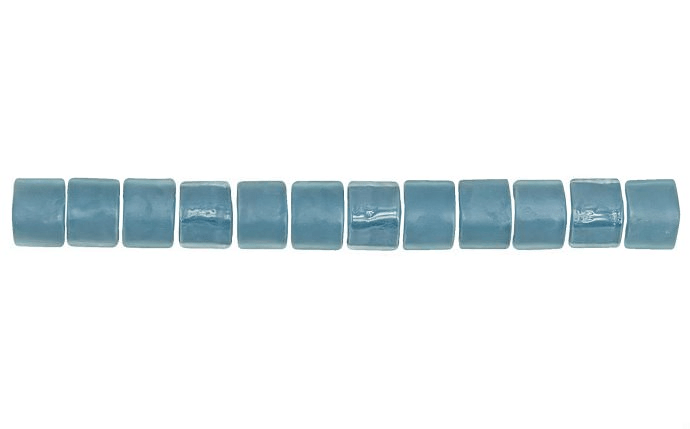 NPT 1" x 13 1/8" V - Cap Strip Liquid Rock Lava Blue KAI - GLACIER 1/4RD - AquaDoc