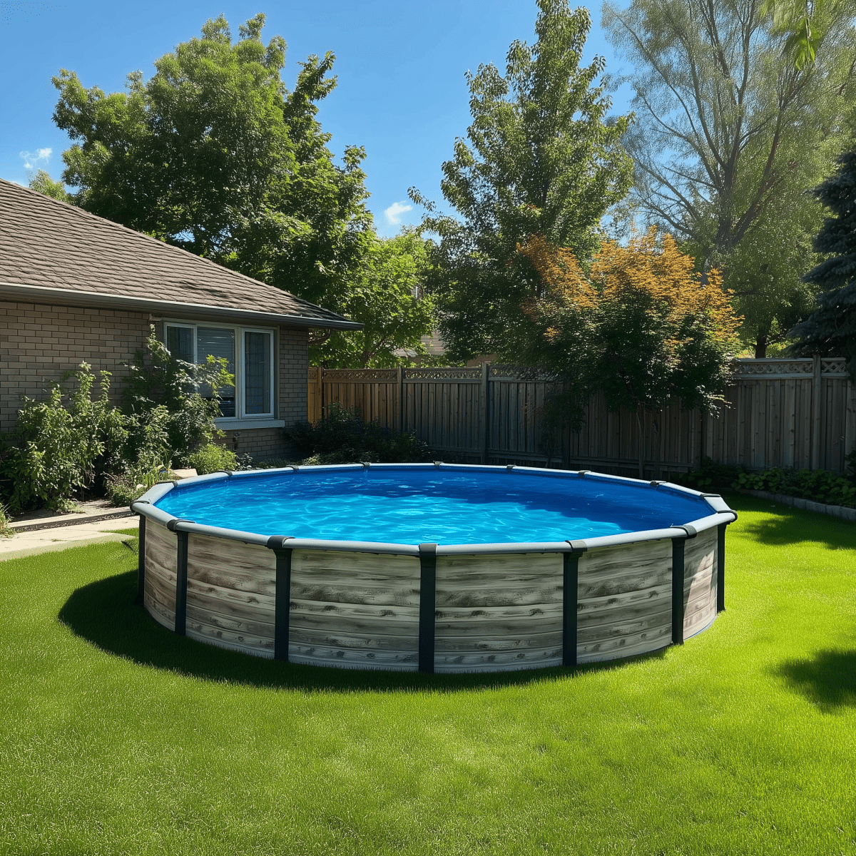 Citadel RCRC00156 15' Round 54" Rockley AG Pool Kit - AquaDoc