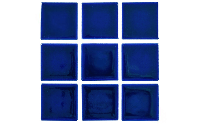 NPT 2" x 2" Glazed Tile Cobalt BX250 - AquaDoc