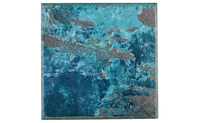 NPT Verona Tile Borba Turquoise semi-polished pool and spa tile
