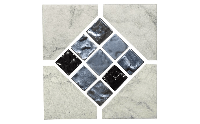 NPT 6" x 6" Deco Porcelain Tile Classic Calacatta VAG - CLASSIC DECO GL - AquaDoc