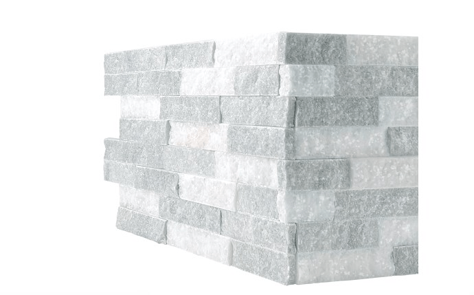 NPT 6" x 23 5/8" VN Ledger Panel Corner Glint Split Face Tile Earthtone VNM - EARTHTONES CRN - AquaDoc