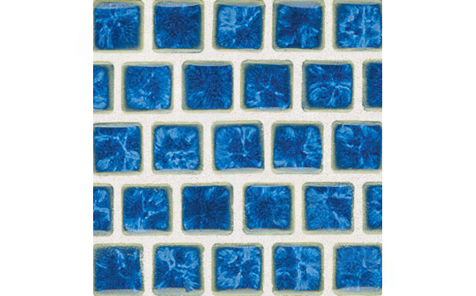 NPT 1 1/8" x 1 1/8" Mini Koyn Tile Lake Blue MK1344 - AquaDoc