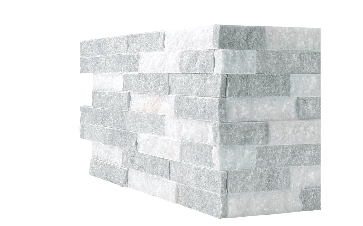 NPT VNM - EARTHTONES CRN 6" x 23 5/8" VN Ledger Panel Corner Glint Split Face Tile Earthtone - AquaDoc