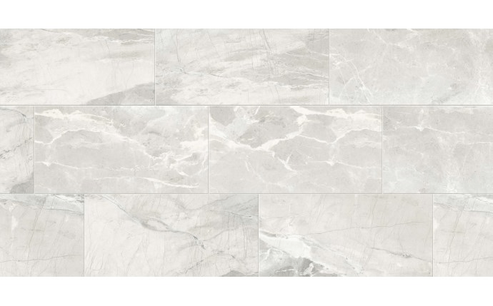 NPT 3" x 24" Absolute Large Format Porcelain Surface Bullnose Tile White 1101826 - AquaDoc