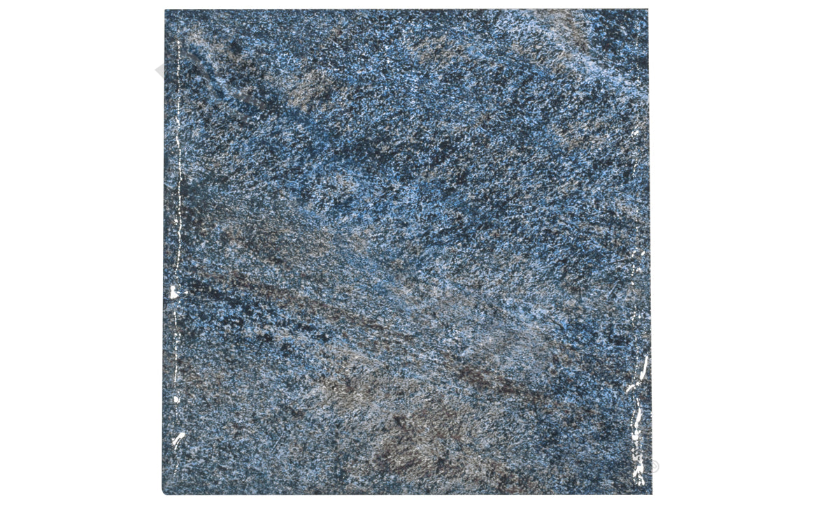 6" x 6" Geostone Tile Geo Blue