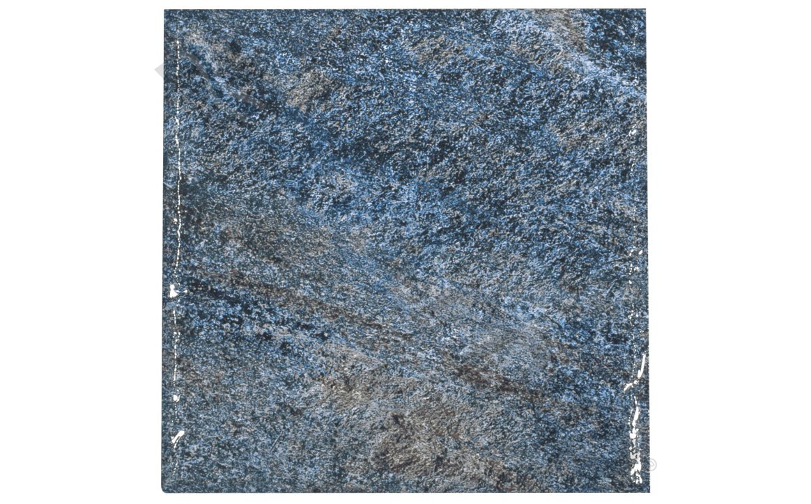 NPT GMS - BLUE Gemstone Collection Blue Tile; 6" x 6", 1SqFt/4 Pieces, 11SqFt/Case - AquaDoc