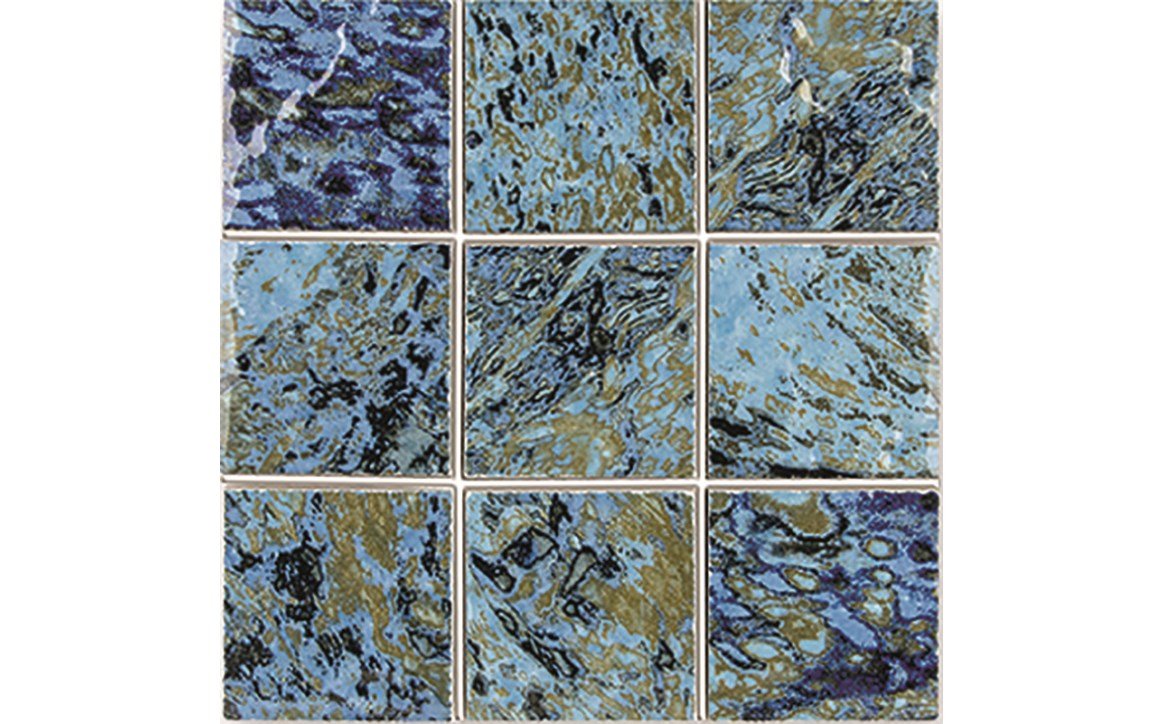 NPT ELONORCOB MOS2 North Ocean Collection Cobalt Tile 2" x 2" - AquaDoc