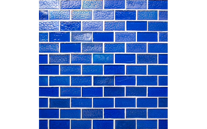 NPT 1" x 2" Sea Ice Glass Tile Ocean ICE-OCEAN1X2