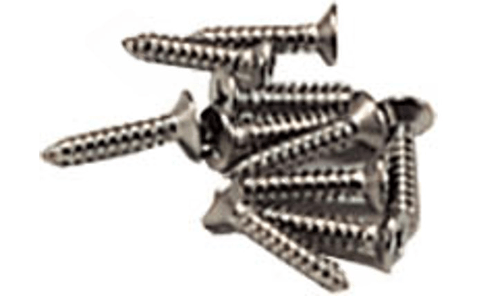 PoolStyle Screw Set for Standard Above Ground Skimmer 10 per Pack K013CS12 - AquaDoc