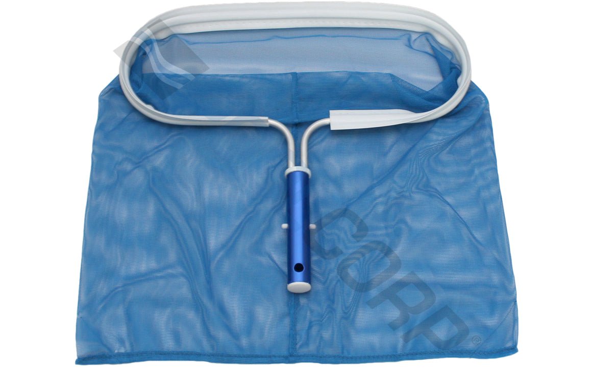 PoolStyle K548BU/B/SCP Deluxe Series Aluminum Tubular Frame Leaf Rake - AquaDoc