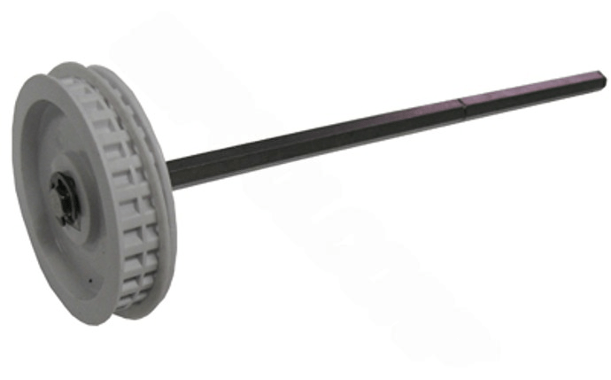 Polaris 9 - 100 - 1007 Transfer Pulley/Drive Shaft Assembly - AquaDoc